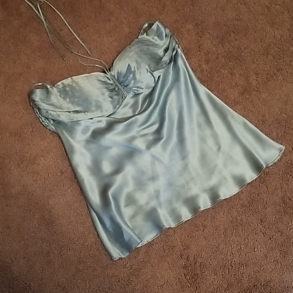 Arden B Y2K halter top